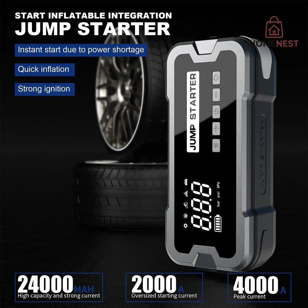 ADINC Car Jump Starter with Air Compressor