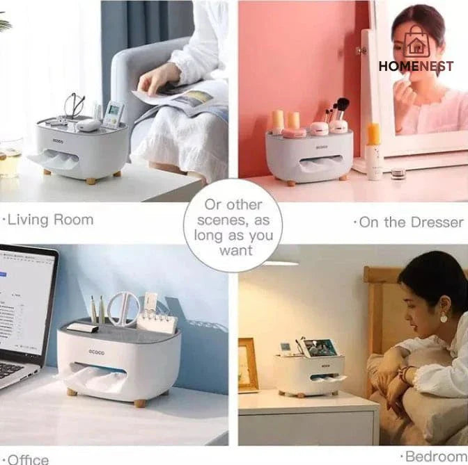 Ecoco Tissue Tissue Box with Multifunctional Holder.