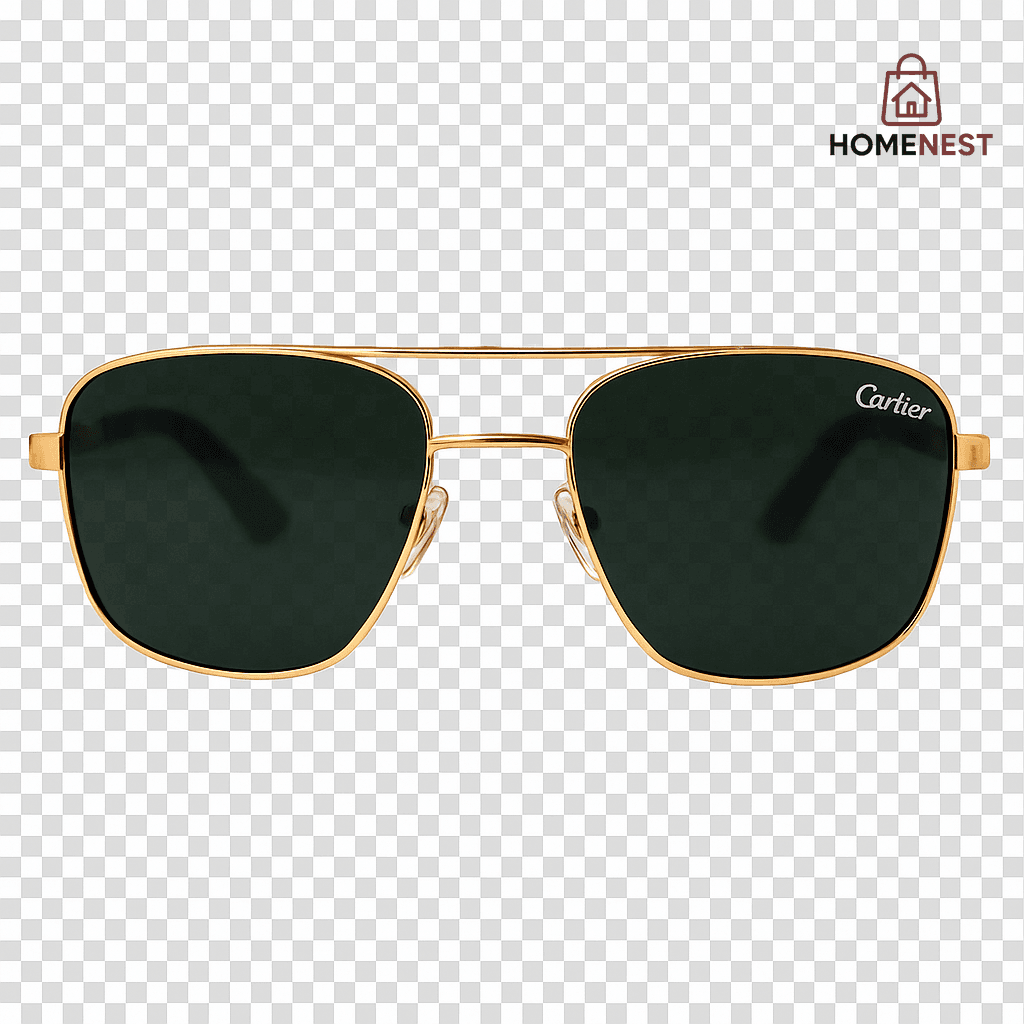 Gold & Black Sunglasses