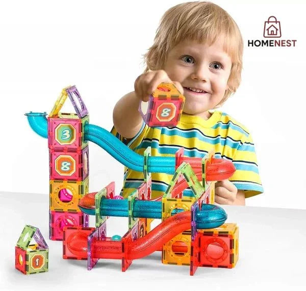 DIY Creative Magnetic Building Blocks – 72 Pieces