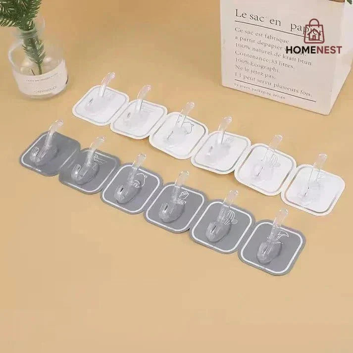 Modern Design Self-adhesive 6 Hook Stripe