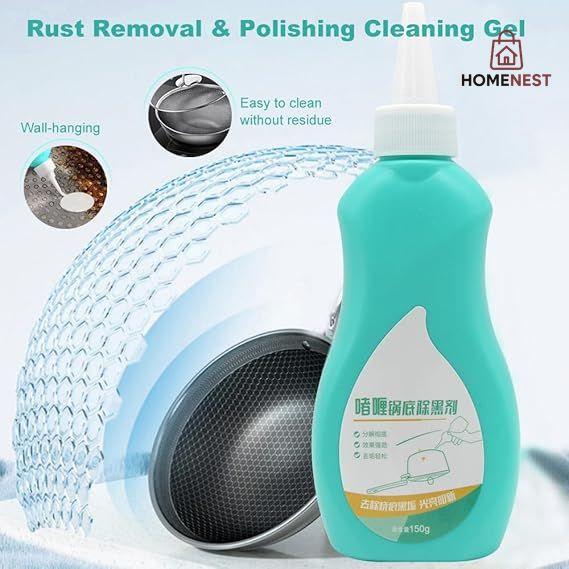 Pot Bottom Grease Cleaner Cookware Heavy Oil Removal