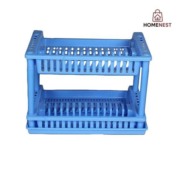 2 Tier Kitchen Platerack With DrYing Dish Spoon Holder