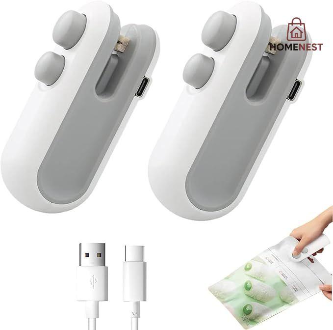 Rechargeable Mini Pocket Shoppers Sealing Device