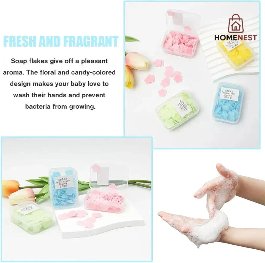FLOWER PAPER SOAP