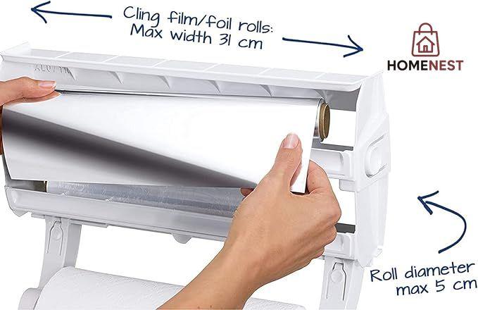 Triple tissue dispenser
