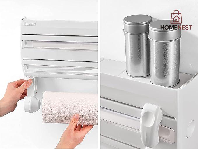 Triple tissue dispenser