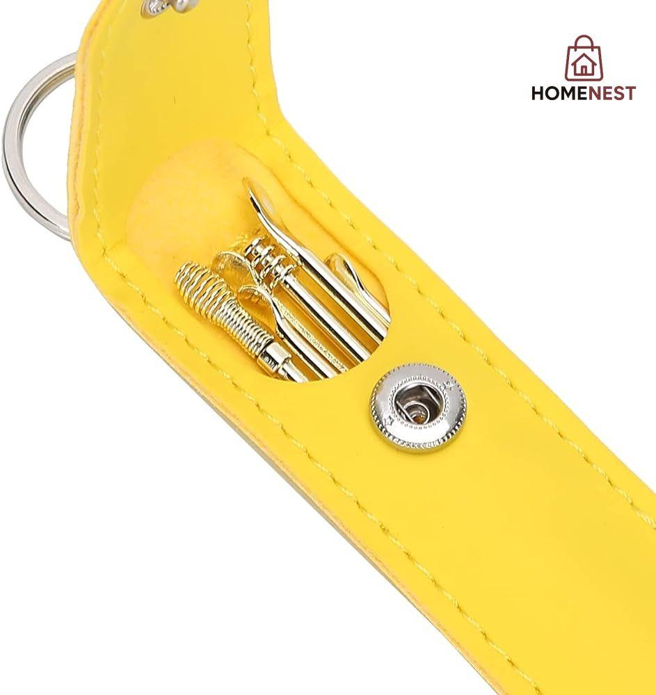 6 Pcs Ear Wax Cleaning Tool Pouch
