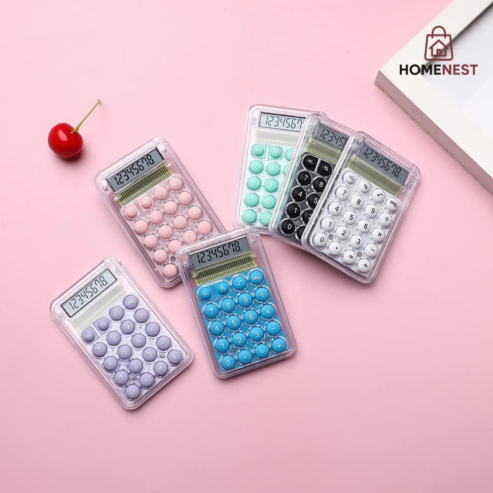 Mini Transparent Pocket Calculator (Pack of 2)