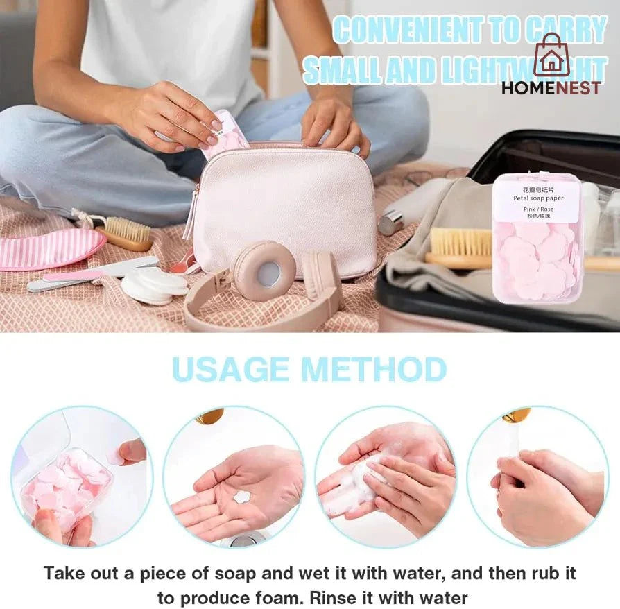 FLOWER PAPER SOAP