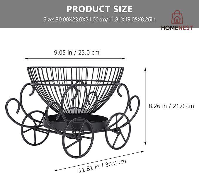 2 Tier Decorative Fruit Basket