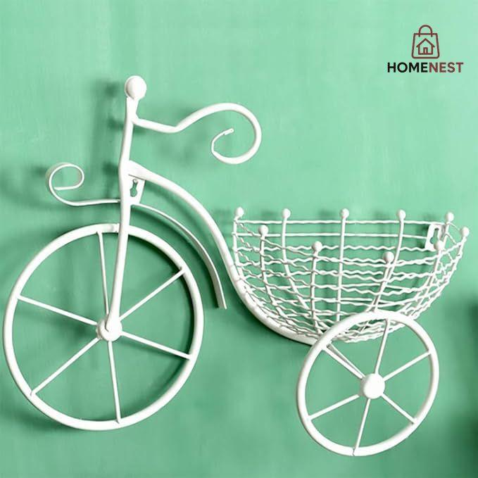 Bicycle Design Wall Basket