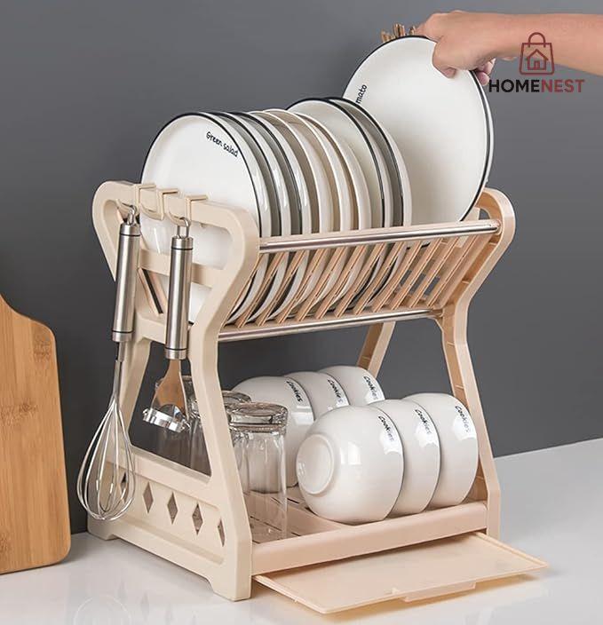 Kitchen Dish Organizer Racks Storage