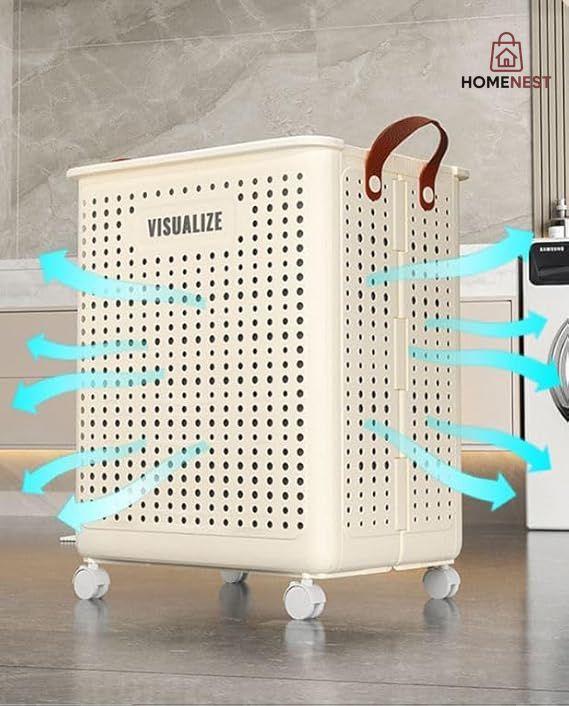 Foldable Laundry Trolly