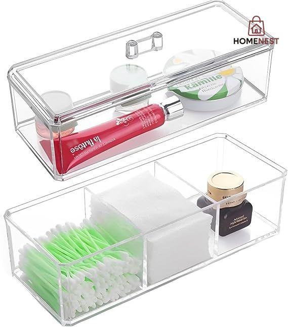 Double Layer Clear Acrylic Boxes K Cup Storage Boxes