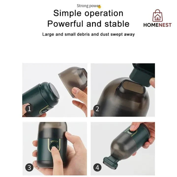 Wireless Mini Vaccum Cleaner
