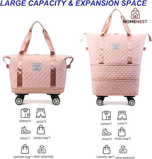 Expandable Travel Bag with Wheels