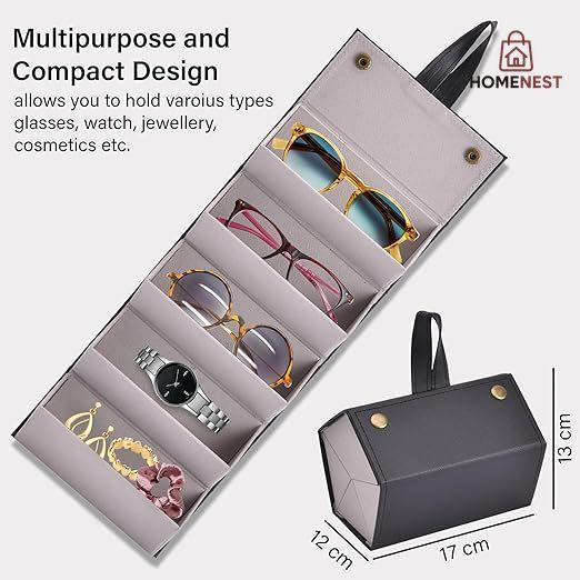 Leather 🕶Sun Glasses Organizer