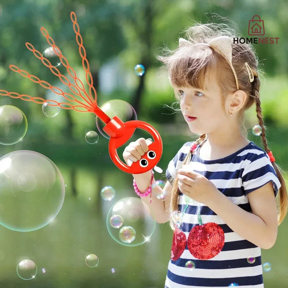 Smiling Face Bubble Stick