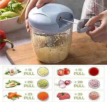 Garlic Press Manual Meat Grinders 900ml