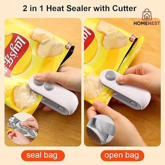 Rechargeable Mini Pocket Shoppers Sealing Device