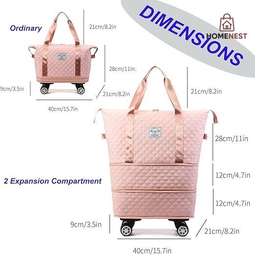 Expandable Travel Bag with Wheels