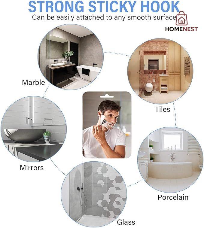 Rectangular Mirror Wall Sticker