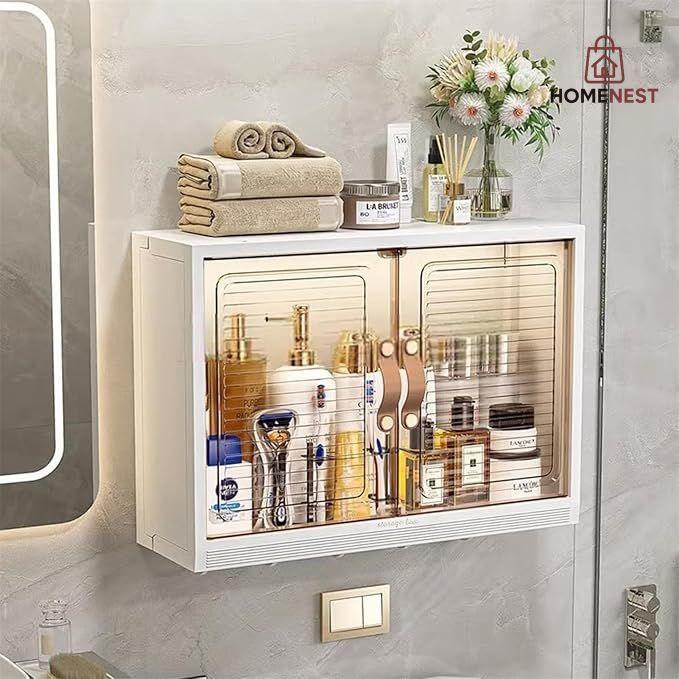 Wall Mounted Cabinet Storage Rack
