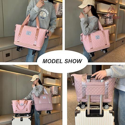 Expandable Travel Bag with Wheels
