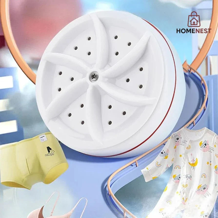 Mini Portable Ultrasonic Washing Machine