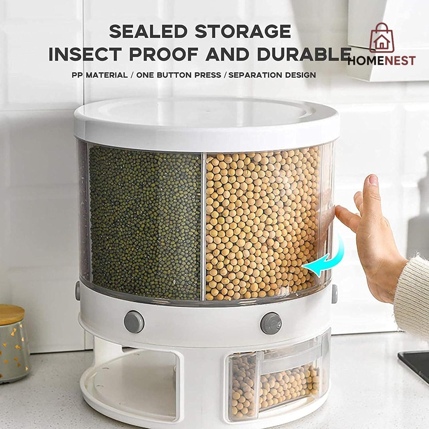 Cereal Dispenser 6Part 10kg