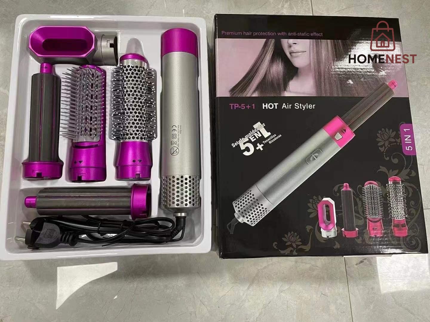 5 in 1 Hair Dryer Styling Tool