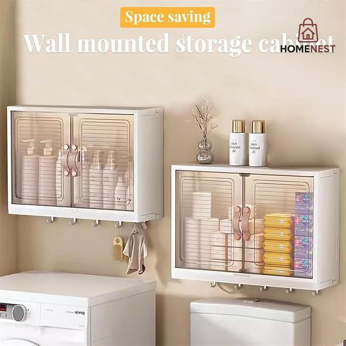 Wall Mounted Cabinet Storage Rack