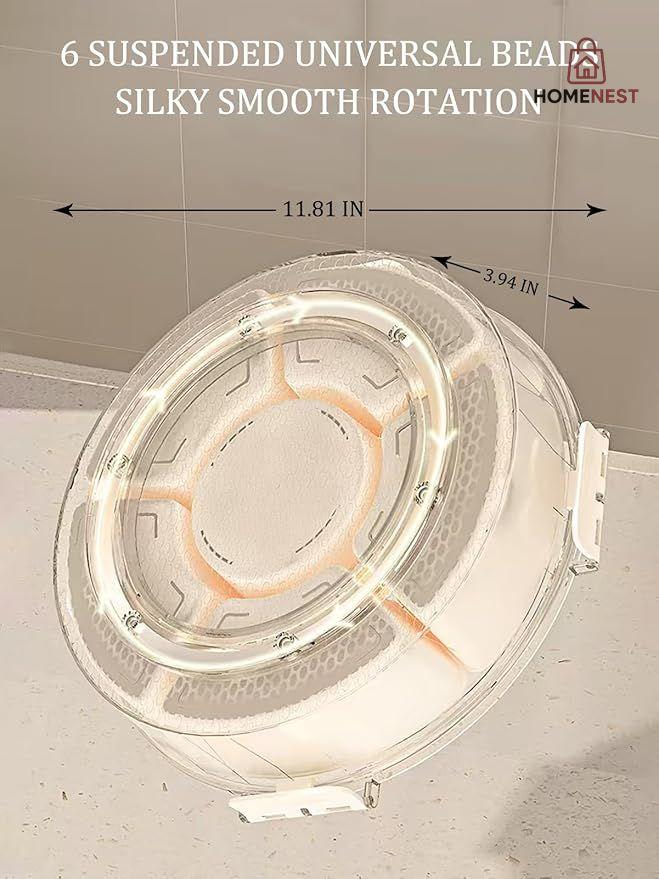 6Grid Rotating Storage Box