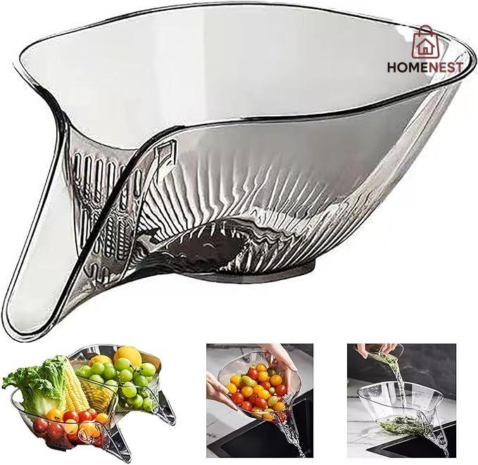 Multipurpose Crystal Unbreakable Drainage Kitchen Basket