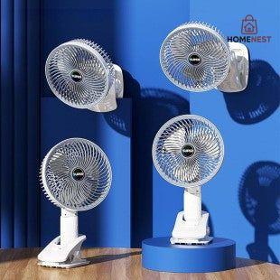 2 in 1 Reachargeable and Portable Table and Hand Fan