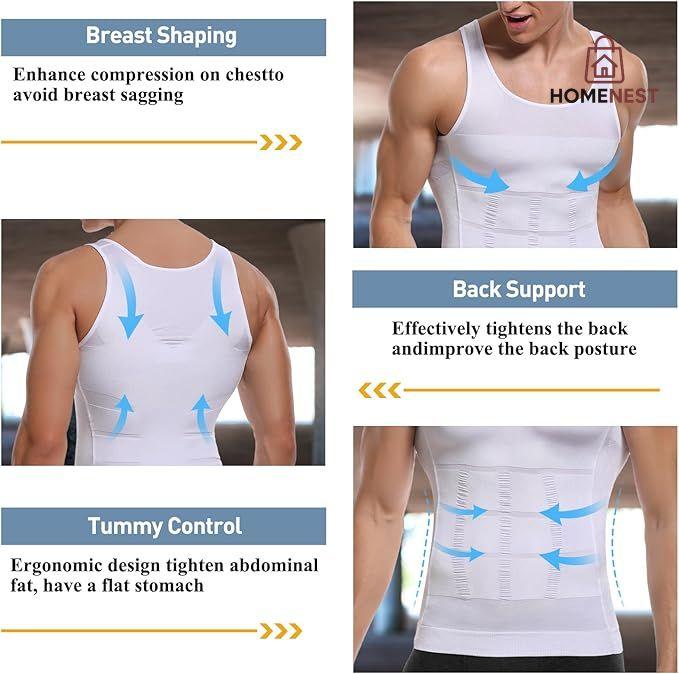 Slim 'n Lift Slimming Vest for Men