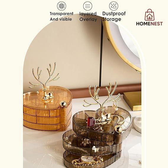3L Acrylic Deer Jewelry Organizer