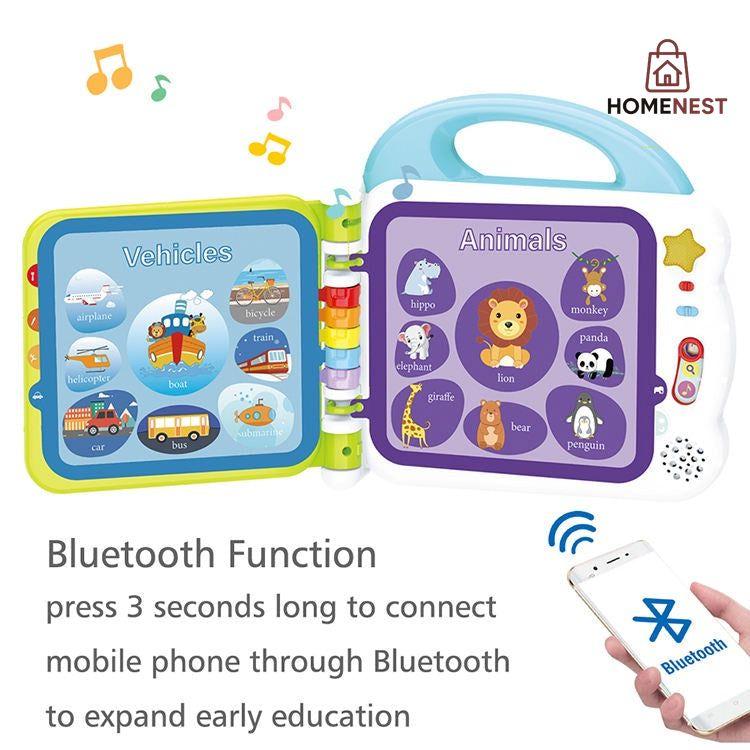 Touch and Learn 108 Words Book with Bluetooth Music and Sound