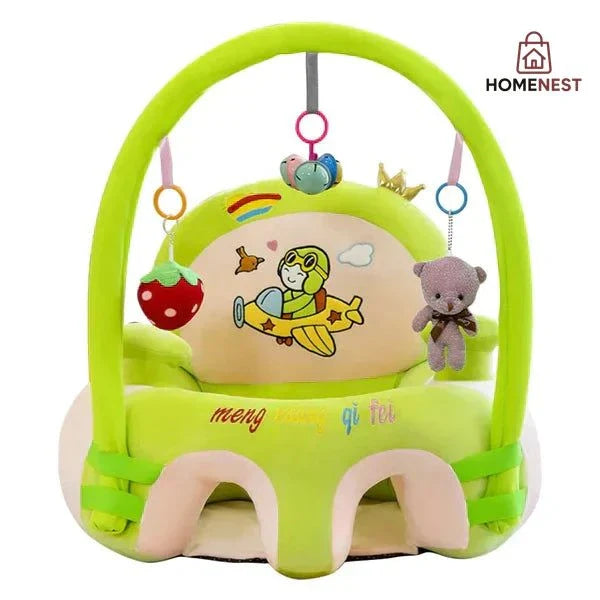 Cute Cartoon Animal Baby Sofa Cradle Support Seat Cover Toddlers