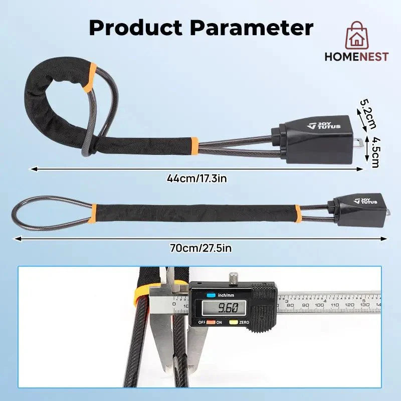 Anti-Theft  Steering Wheel Lock Seat Belt