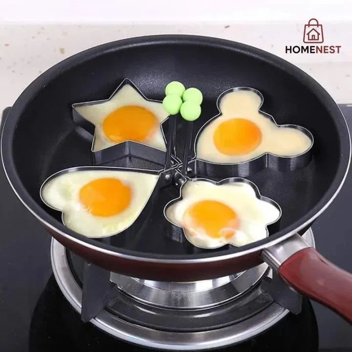 4pcs FRIED EGG MOULDS