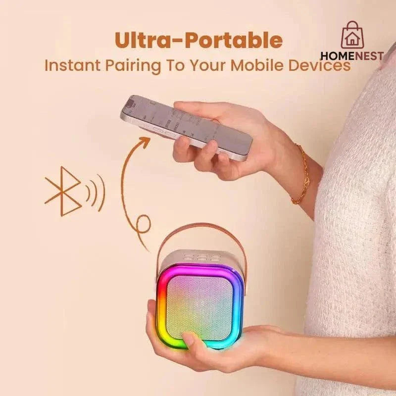 Portable Bluetooth Karaoke Machine