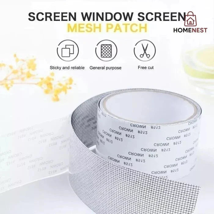 Window Net Screen Repair Roll- Fix broken Mesh Windows