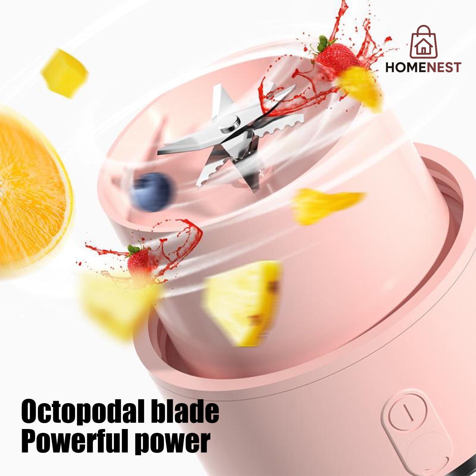 Portable electric rechargeable juicer