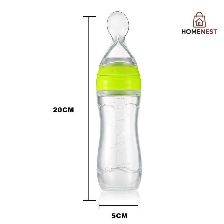 Baby Feeder with Attached Spoon