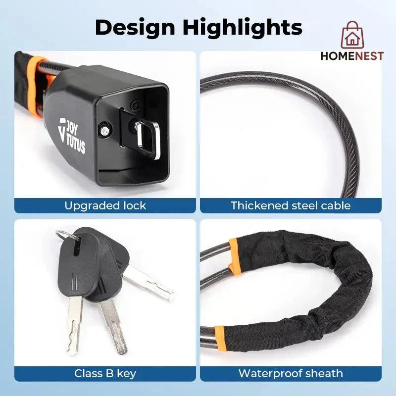 Anti-Theft  Steering Wheel Lock Seat Belt