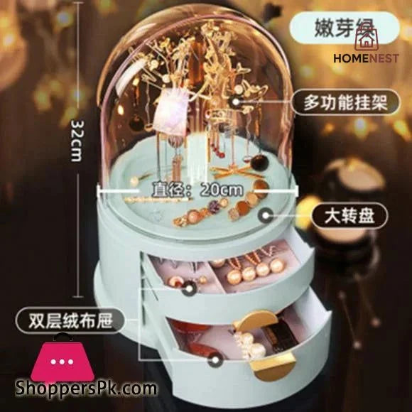 ROTATING JEWELLERY BOX