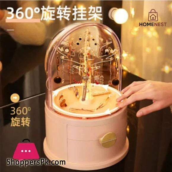 ROTATING JEWELLERY BOX