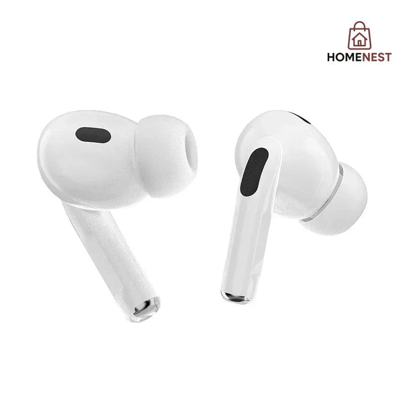 White A9 Pro Airpods  ANC/ENC Touch Screen Display Wireless Earbuds